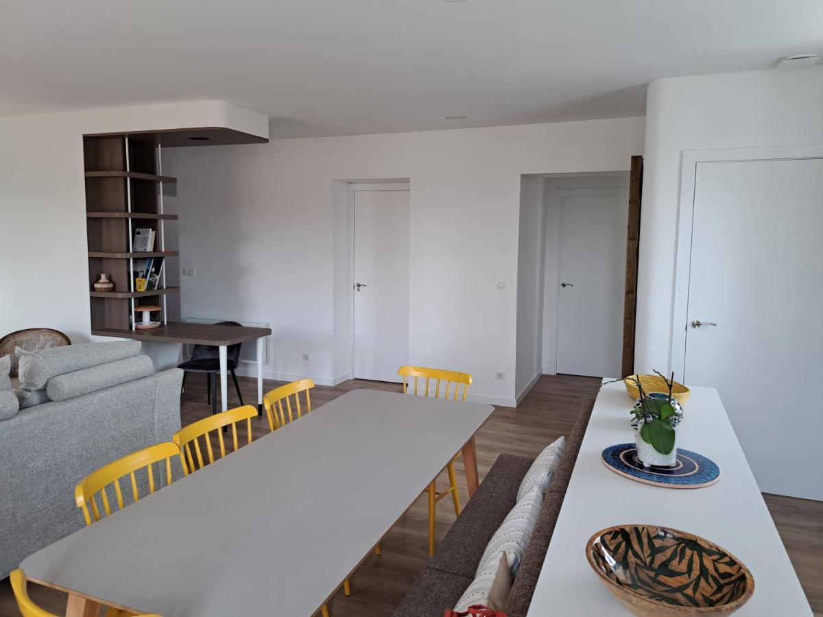 Superbe Appartement T3 Au Centre Plage .Parking Hendaye Exterior foto